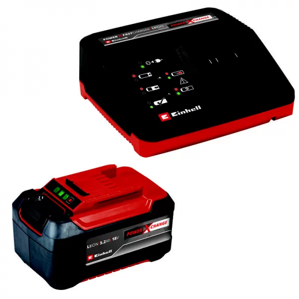 PXC startovací sada 5,2Ah & 4A Fastcharger Einhell 4512114