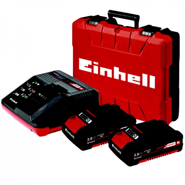 Aku příklepová vrtačka 18V/2x2,0Ah TE-CD 18 Li-i BL Einhell 4513861