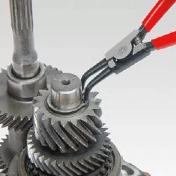 Bezpečnostní kleště pro vnější kroužky na hřídelích Knipex 46 21 A21