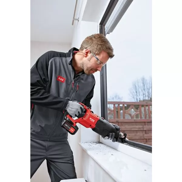 Aku šavlová pila 18V 2x5,0Ah FLEX RSP DW 18.0-EC/5.0 Set