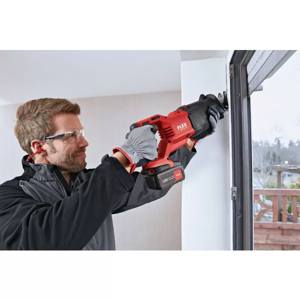 Aku šavlová pila 18V 2x5,0Ah FLEX RSP DW 18.0-EC/5.0 Set