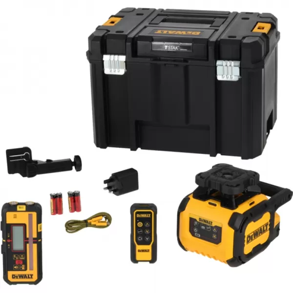 Aku rotační laser, červený, Li-ion baterie DeWALT DCLE15211R