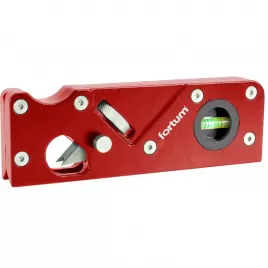Hoblík na srážení hran nastavitelný, 2nožové profily (45°- R3mm/1/8") FORTUM 4752104