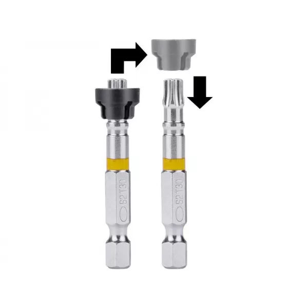 Sada hrotů TORX s magnetem, T 30x50mm, FORTUM 4741487