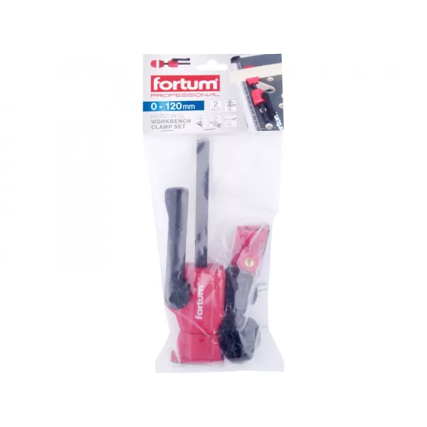 Svěrka přítlačná horizontální k multif. stolům, 0-120mm FORTUM 4759992