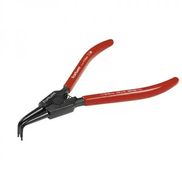 Kleště seeger zahnuté vnější 140mm 10-25mm 61CrV4 FORTUM 4770504