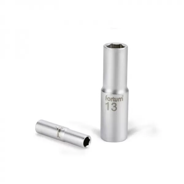 Hlavice nástrčná prodloužená 1/4" 11mm L 50mm 61CrV5 FORTUM 4701524