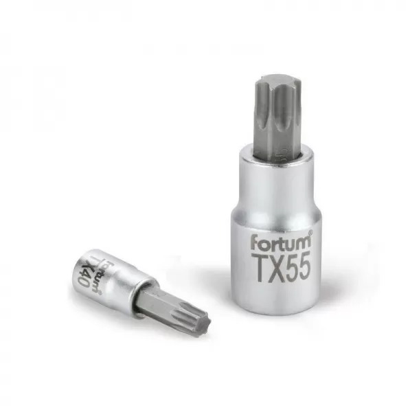 Hlavice zástrčná TORX 1/2" TX 30 L 55mm FORTUM 4700723