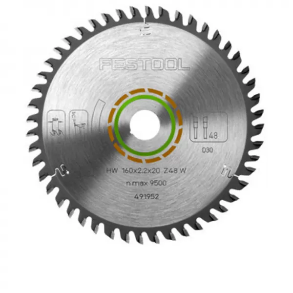 Pilový kotouč s jemnými zuby FESTOOL 225x2,6x30 W48 488289
