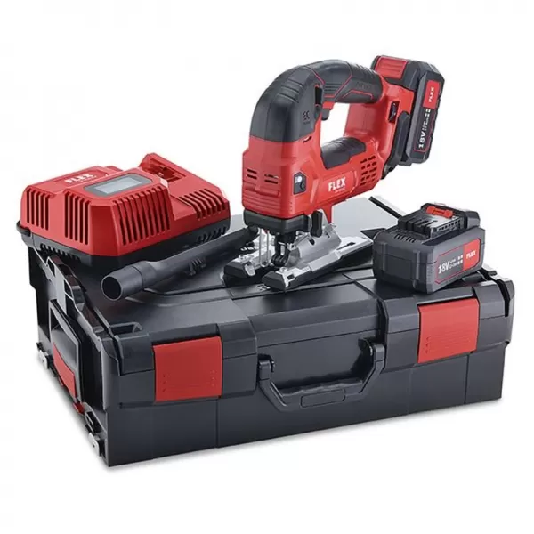 Aku přímočará pila 18V/2x5,0Ah JSB 18.0-EC/5.0 Set Flex 489786