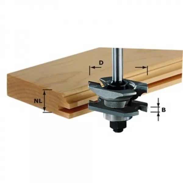 Fréza na profil drážky HW FESTOOL HW S8 D46 x D12-NT 490645