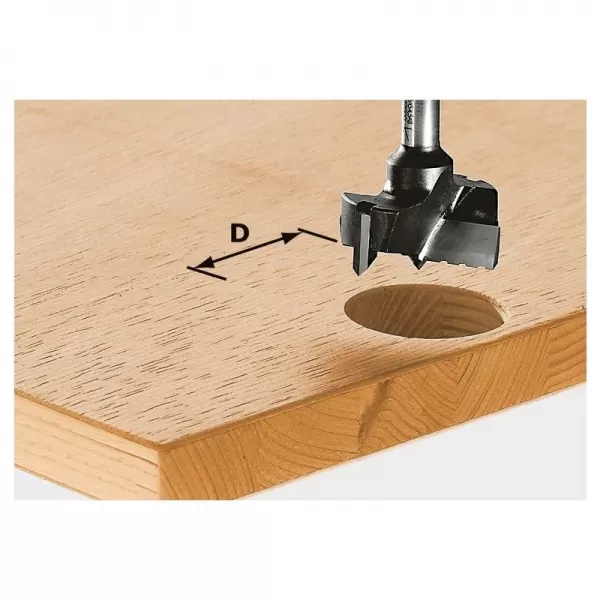 Vrták na kování FESTOOL HW, stopka 8 mm HW S8 D20 491072 491072