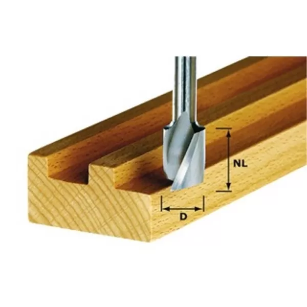 Spirálová drážkovací fréza HW FESTOOL HW Spi S8 D4/10 490977