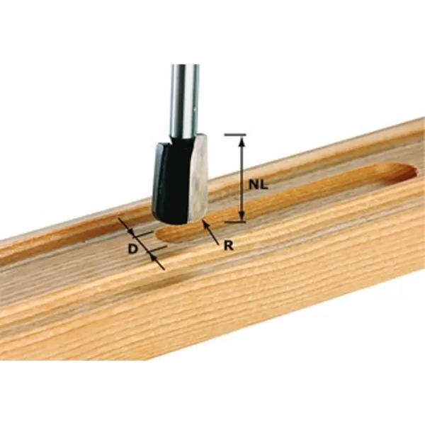 Žlábková fréza HW FESTOOL HW S8 R5 490981