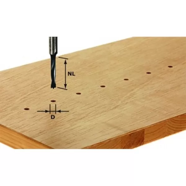 Kolíkový vrták HW FESTOOL HW D3/16 491065
