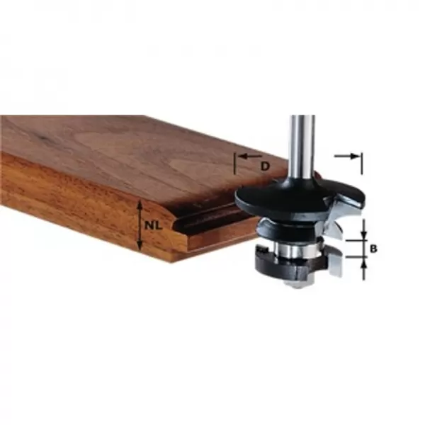 Kontraprofilová fréza pro pero HW FESTOOL HW S8 D43/21 A/KL 491130
