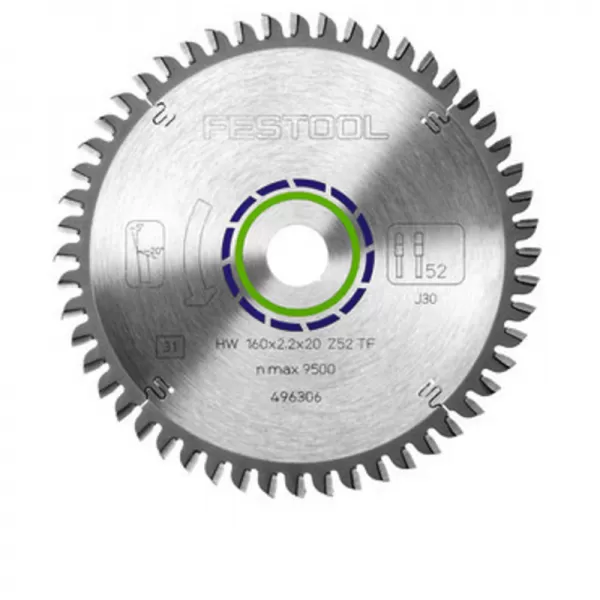 Speciální pilový kotouč FESTOOL 210x2,4x30 TF72 493201