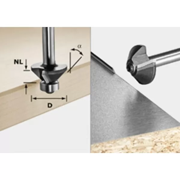 Fazetovací fréza FESTOOL S8 HW 15° D18-KL OFK 499801