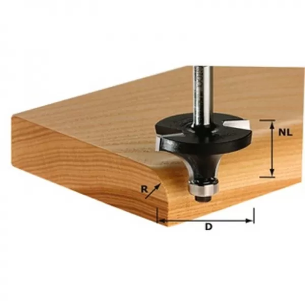 Zaoblovací fréza HW FESTOOL HW S8 D42,7/R15 KL 491017