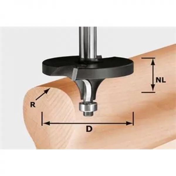 Zaoblovací fréza FESTOOL HW R16/D64/26 S12 492710