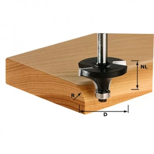 Zaoblovací fréza HW FESTOOL HW S8 D16,7/R2 KL 491009