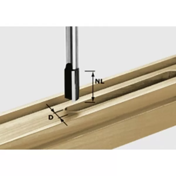 Drážková fréza HW FESTOOL HW S12 D22/45 491094