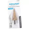 Vrták stupňovitý HSS TiN XTline XT35538 | 6-38 mm krok 3 mm (TRI)