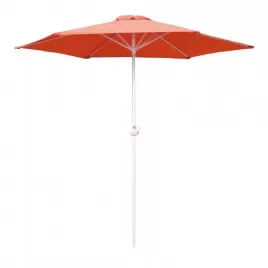 Slunečník s kličkou 230 cm HAPPY GREEN DARK ORANGE A09332