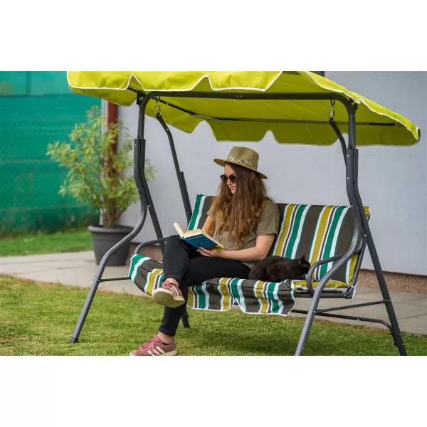 Zahradní houpačka HAPPY GREEN PANAMA, spring lines 50260105