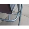Skládací křesílko plážové HAPPY GREEN, antracit 50707023