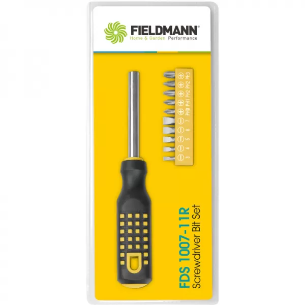 Šroubovák s bity 11ks FIELDMANN FDS 1007-11R
