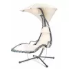 Závěsné houpací křeslo se stojanem HAPPY GREEN SANREMO, beige 50329000