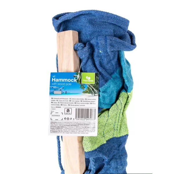 Houpací síť modrá HAPPY GREEN 50182053