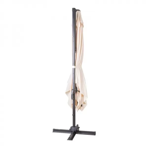 Závěsný slunečník čtvercový HAPPY GREEN TUCSON Beige A12144