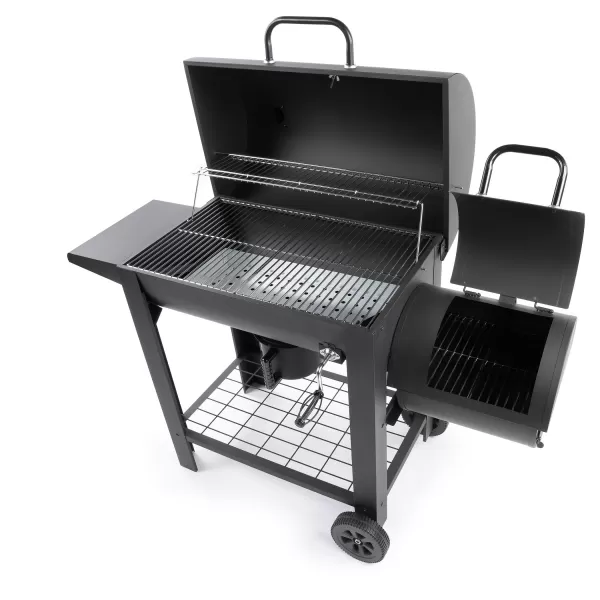 Gril na dřevěné uhlí s udírnou 2v1 FIELDMANN FZG 1018