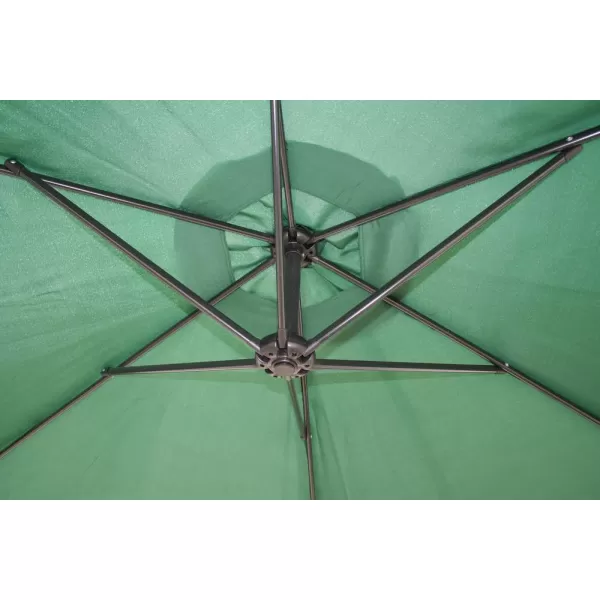 Závěsný slunečník HAPPY GREEN LUGO Tmavě zelený 5046100DG