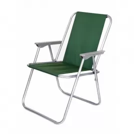 Skládací křesílko plážové HAPPY GREEN, zelené 50707021