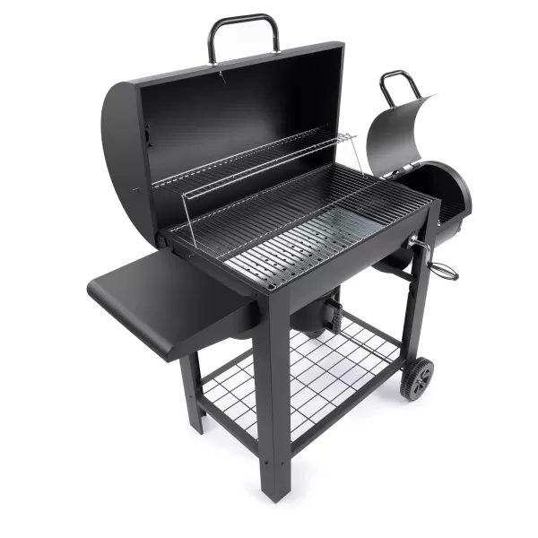 Gril na dřevěné uhlí s udírnou 2v1 FIELDMANN FZG 1018