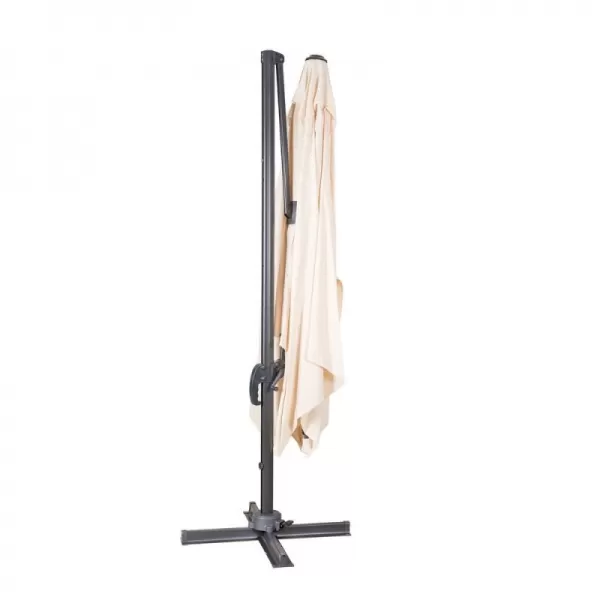 Závěsný slunečník čtvercový HAPPY GREEN TUCSON Beige A12144