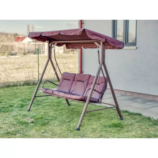 Zahradní houpačka HAPPY GREEN TARA, dark brown 50261300BR