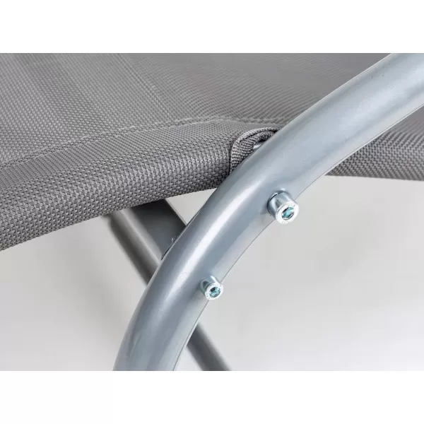 Plážové lehátko Campo II antracit HAPPY GREEN 50405005