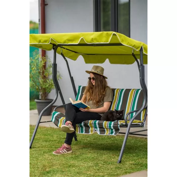 Zahradní houpačka HAPPY GREEN PANAMA, spring lines 50260105