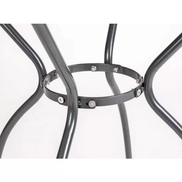 Zahradní stůl ocelový HAPPY GREEN ROUND dia 50300901