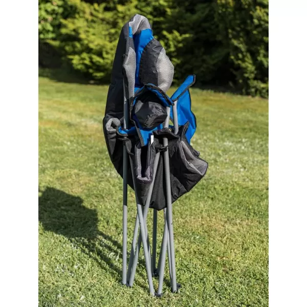 Rybářské křesílko HAPPY GREEN KORFU, modré 50321000BL