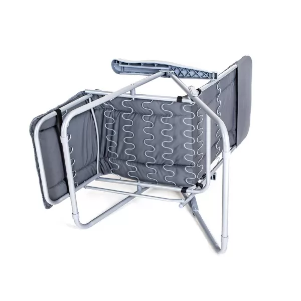 Zahradní skládací židle HAPPY GREEN MANILLA, antracit 50320632-A