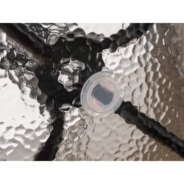 Kovový stolek HAPPY GREEN se skleněnou deskou 50XG4027B