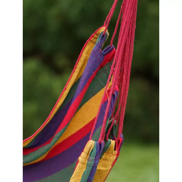 Závěsné houpací křeslo HAPPY GREEN, červené 50422001