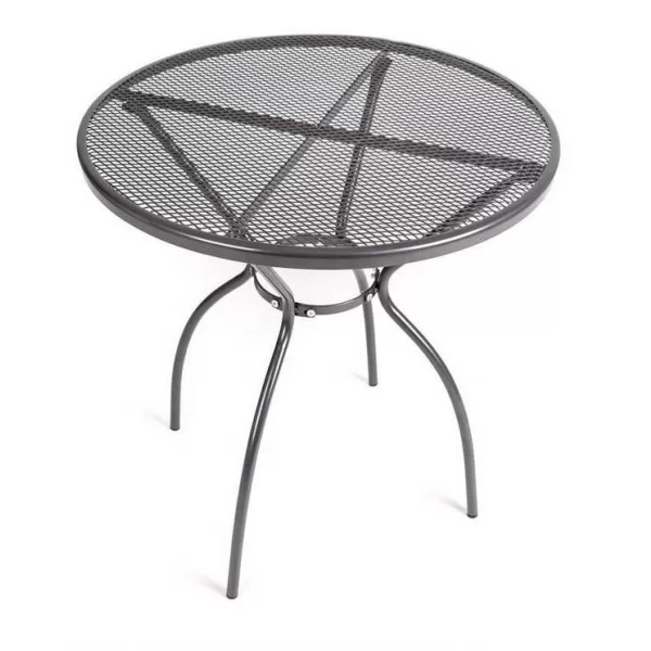 Zahradní stůl ocelový HAPPY GREEN ROUND dia 50300901