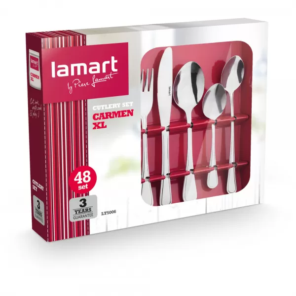 Set příborů 48ks Carmen XL LAMART LT5006