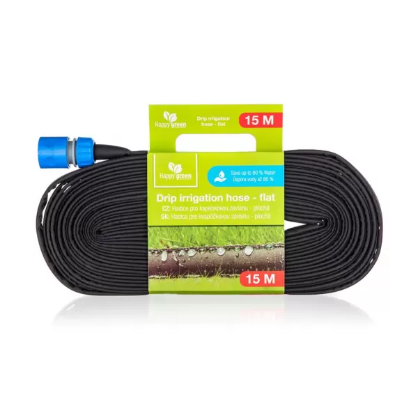 Hadice průsaková plochá 15m HAPPY GREEN 50620023